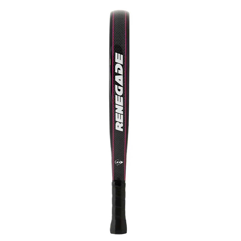 Dunlop Renegade Soft — a control-focused padel racket with soft EVA and a black-pink design - image 4